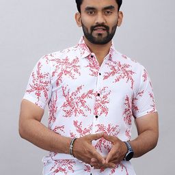 FABRIPPLE Men Classic Opaque Printed Casual Shirt-image-36