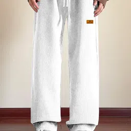 RAJOVATI Men Loose Fit Mid-Rise Trousers-picture-23