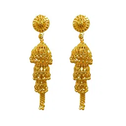 Anouk Gold-Plated Dome Shaped Jhumkas-19