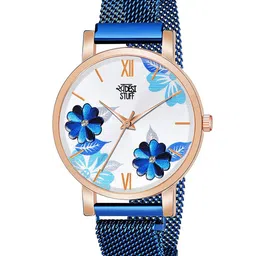 SWADESI STUFF Women Printed Dial & Straps Analogue Watch MG FLOWER BLUE 18-image-95