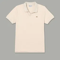 Fame Forever by Lifestyle Boys Self Design Polo Collar Pure Cotton T-shirt-picture-0