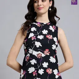 THE FAB FACTORY Women Pack of 2 Floral Printed Sleeveless Top-picture-20