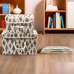 Aura Cream-Coloured Set of 4 Regular Drawer Organiser Organisers-14