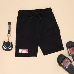 Pantaloons Junior Boys Printed Spider-Man Shorts-26