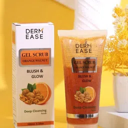 DERMEASE Blush & Glow Deep Cleansing Gel Scrub With Orange - 100 ml-18