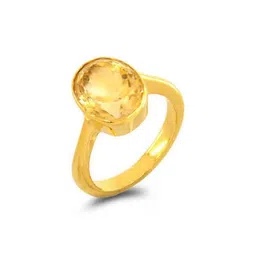 GenZcomplex Gold-Plated Brass Finger Ring-86