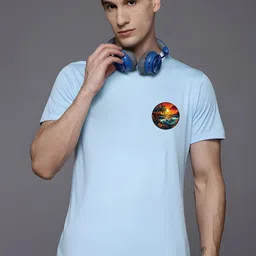 CASUALBUD Graphic Printed Round Neck Running Tshirt-image-70