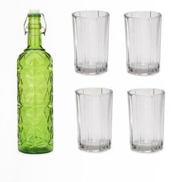 SOMIL Green Glass Airtight Can Bottle-image-74