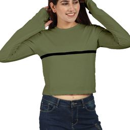 ROARERS Striped Extended Sleeves Top-image-89