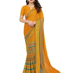Moda Rapido Poly Georgette Designer Saree-image-92