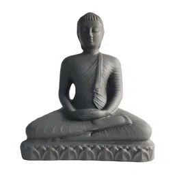 Azul Black Buddha Idol Showpiece-11