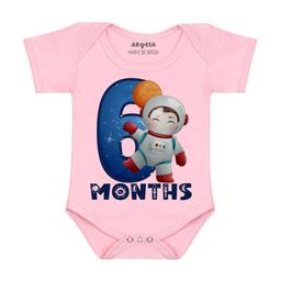 Arvesa 6 Month Baby Printed Bodysuit-image-30