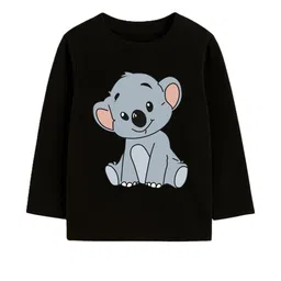 ACTLIVE Boys Black Elephant Printed T-shirt-picture-49