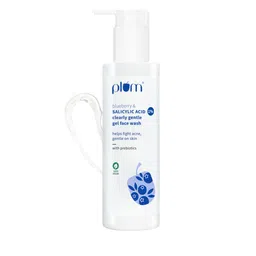 Plum Blueberry & 1% Salicylic Acid Clearly Gentle Gel Face Wash - 100 ml-image-13