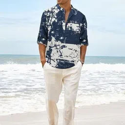 Bellstone Men Floral Printed Casual Shirt-picture-27
