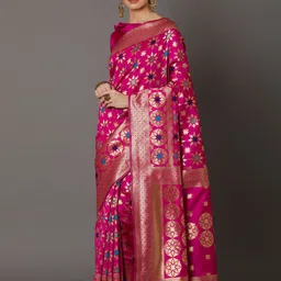 KALINI Zari Bhagalpuri Saree-picture-40