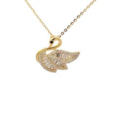 EZURR Women Gold-Plated Alloy Handcrafted Crystals Casual Chain-57