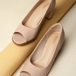 Rocia Women Block Peep Toes-28
