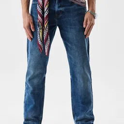 Snitch Men Snitch Blue Mid-Rise Relaxed Fit Jeans-image-61