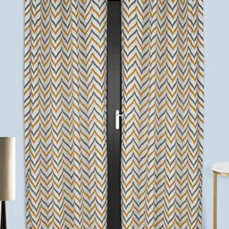 Dekor World Multicoloured Set of 2 Long Door Curtain-picture-51