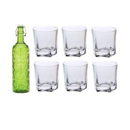 SOMIL Green Glass Airtight Can Bottle-image-102