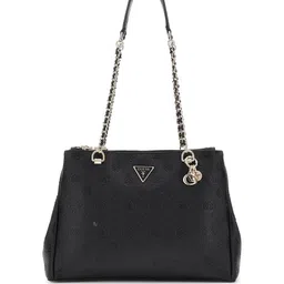 GUESS Textured Structured Satchel-46