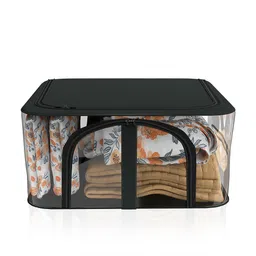 Kuber Industries Grey Set of 1 Regular Drawer Organiser Organisers-15