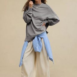 JC Mode Women Solid Oversized Sweatshirt-image-45