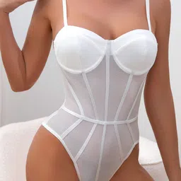 StyleCast Shoulder Strap Bodysuit-image-49