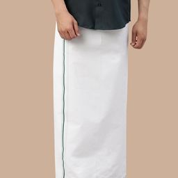 WHITE HEART Men Cotton Dhoti-51