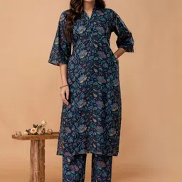 Anouk Women Cotton Straight Kurtas-picture-22