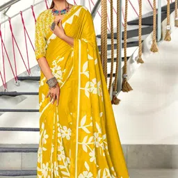 KALINI Designer Block Print Saree-picture-7