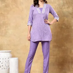 ANGITA Embroidered Tunic & Trousers Co-Ords-picture-24