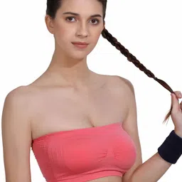 Poftik Full Coverage Lightly Padded Bandeau Bra-10
