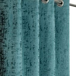 Galaxy Home Decor Blue Set of 2 Room Darkening Door Curtain-picture-31