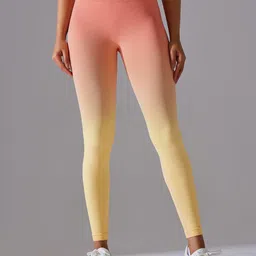 XFyt Women Slim-Fit High-Waist Ankle Length Seamless Tights-picture-17