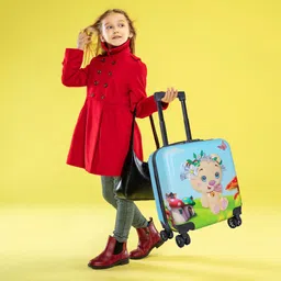Polo Class Printed Hard-Sided Cabin Trolley Suitcase-19