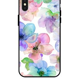 QRIOH Floral Printed iPhone X Back Case Mobile Accessories-image-84