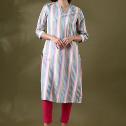 Anouk Women Striped Kurta-39
