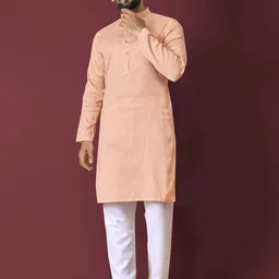 Anaita Men Thread Work Kurta-image-76