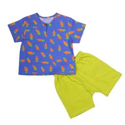 YK Boys Printed T-shirt with Shorts-image-80