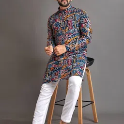 BALAJI CREATION Men Multicoloured Kurtas-picture-19