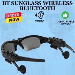 YAROH Bluetooth headset supported sunglass with mic for continuous dynamic MusicB477-image-98