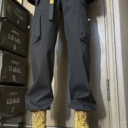KPOP Men Original Regular Fit Trousers-image-82