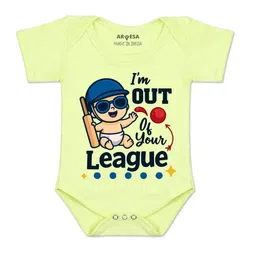 arvesa I'm Out Of Your League Printed Romper-picture-42