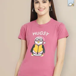 Metronaut Women Typography 2 Printed T-shirt-picture-7
