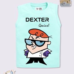 YK X Minute Mirth Boys Dexter Printed Pure Cotton T-shirt-image-55