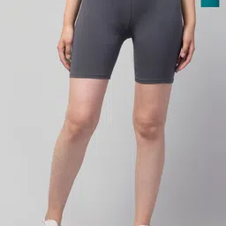 DRAXSTAR Women Pack of 2 Skinny Fit Low-Rise Running Sports Shorts-image-94