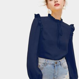 Tishani High Neck Regular Top-image-65