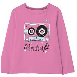 x2o Girls Typography Printed Applique T-shirt-image-16